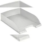 Leitz Plus Briefablage 5227 DIN A4 Grau 25,5 x 35,7 x 7 cm