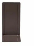Alco Buchst&uuml;tze Metall 130x140x240mm schwarz 2 St&uuml;ck