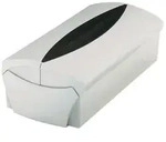 HAN Visitenkartenbox VIP 2000-31 f. 500Karten schwarz/grau +Register