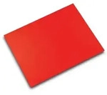 L&auml;ufer Schreibunterlage Durella 40x53 cm pop-rot