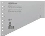 Leitz 1 bis 15 Register DIN A4 &Uuml;berbreite Grau 15-teilig Pappkarton 10 L&ouml;cher 1651