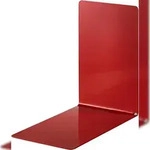 Alco Buchst&uuml;tze Metall 85x140x140mm rot 2 St&uuml;ck