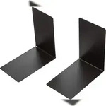 Alco Buchst&uuml;tze Metall 85x140x140mm schwarz 2 St&uuml;ck