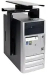 Dataflex Viewmate PC Halterung unter/an dem Tisch ausziehbar (32.323) schwarz