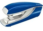 Leitz NeXXt Flachheftger&auml;t 5505 Halbstreifen 30 Blatt Blau 24/6, 26/6 Kunststoff,