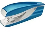 Leitz NeXXt WOW Heftger&auml;t 5502 Halbstreifen 30 Blatt Blau 24/6, 26/6 Metall