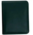 Bind&reg; T 3-1 Systemplaner A5 Office, Nappaleder, schwarz, mit Rei&szlig;verschluss