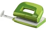 NOVUS Locher E 210, fresh green, Stanzleistung: 10 Blatt, Metallunterteil und