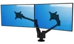 Dataflex Viewlite Plus 2-fach Monitor Tischhalterung, schwarz (58.653)