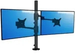 Dataflex Viewlite Dual Monitor Tischhalterung (58.143), schwarz