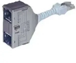 Metz Connect RJ45 Anschlussverdoppler (Ethernet/Ethernet) 2 St&uuml;ck