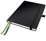 Leitz Complete Notizbuch DIN A5 Kariert Gebunden Hardboard Schwarz Nicht perforiert