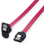 ROLINE Int. SATA 6.0 Gbit/s HDD-Kabel mit Schnappverschluss, gewinkelt, 0,5 m