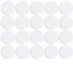 Maul MAULpro Whiteboard-Magnete Wei&szlig; 0.17 kg Tragf&auml;higkeit 15 mm 20 St&uuml;ck