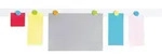 Maul MAULsolid Magnetleiste Selbstklebend Wei&szlig; 6204002 5 x 100 cm 6204002