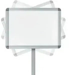 Nobo Prospektst&auml;nder 1902384 DIN A3 35x7x101cm silber