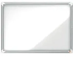 nobo&reg; 1902559 Schaukasten mit Klappt&uuml;r - 8x A4, 92,3 x 66,7 x 4,3 cm, wei&szlig;,