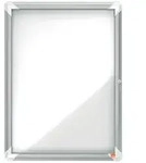Nobo Schaukasten Premium Plus, Innenbereich, 4xA4, Magnetisch, Klappt&uuml;r, Glas,...