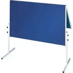 Franken Moderatorentafel X-tra!Line, klappbar, Filz/Filz, Aluminiumrahmen, 1200 x