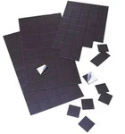 Franken MPL22SB Magnetplatte, 20 mm x 2 cm, 1 mm, schwarz