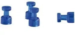 Franken Magnet HMH1803 rund 11x18mm dunkelblau 4 St./Pack.