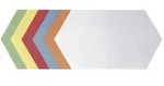 Franken UMZ173099 Moderationskarte - K&ouml;nigswabe, 297 x 165 mm, sortiert, 500 St&uuml;ck