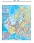 FRANKEN Europakarte, laminiert, 970 x 1.370 mm