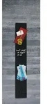 Sigel Glas-Magnetboard artverum 12x78cm schwarz