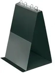 Veloflex Tischflipchart V4102080 DIN A4 hoch 4Ringe 10H&uuml;llen schwarz
