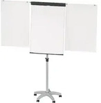 MAUL Flipchart MAULstandard 6372682 66x97cm Sternfu&szlig; 2 Papierhalter