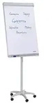 Franken Flipchart Mobil FC41 67x95cm Sternfu&szlig; hellgrau