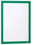 Durable 4872 05 Info-Rahmen DURAFRAME&reg; - A4, 322 x 236 mm, gr&uuml;n, 2er Pack