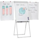 Franken Flipchart Standard Deluxe FC84 67x95cm hellgrau
