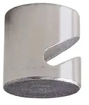 Franken Magnet Haken HMN16 16mm rund silber 4 St./Pack.