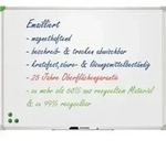 Franken Whiteboard Schreibtafel U-Act, 90x120cm, magnethaftend, wei&szlig;,