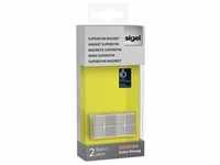 Sigel SuperDym-Magnet, Extra Strong, 20x20x10mm, silber, vernickelt, hält bis...