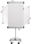 MAUL Flipchart MAULsolid 6370682 74x117cm Rundfu&szlig; grau