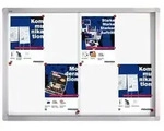 FRANKEN Schaukasten X-tra!Line, 8 x DIN A4, Metall-R&uuml;ckwand