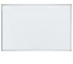 FRANKEN Whiteboard 100 x 75 cm, Schreibtafel X-tra!Line, emailliert, magnetisch,