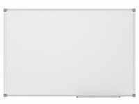 MAUL Whiteboard Standard 90 x 180 cm, magnethaftend, Alurahmen, inkl. Ablageschale
