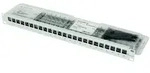 TELEG&Auml;RTNER 19"-Modultr&auml;ger 1 HE, mit 24 AMJ-Modulen Cat.6A (Class EA) (ISO/IEC),
