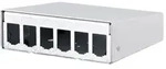METZ CONNECT Modul AP-Gehдuse 6 Port reinweiЯ, unbestьckt