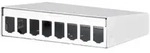 METZ CONNECT Modul AP-Geh&auml;use 8 Port reinwei&szlig;, unbest&uuml;ckt