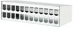 METZ CONNECT Modul AP-Geh&auml;use 2x12 Port reinwei&szlig; RAL9010