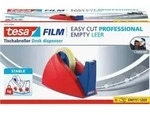 tesa Klebebandabroller tesafilm Easy Cut Professional Blau, Rot 25 mm (B) x 66 m (L)