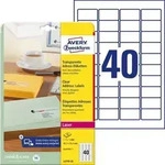 AVERY Zweckform Abziehhilfe QuickPEEL Wasserabweisend Adressetiketten L4770-25
