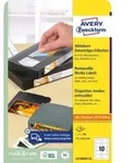 AVERY Zweckform Stick+Lift Disketten-Etiketten 3,5', wei&szlig;