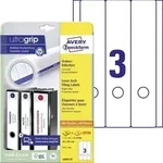 AVERY Zweckform ultragrip Ordneretiketten Haftend Breit L6059-25 DIN A4 5,9 x 29,7 cm