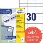 AVERY Zweckform ultragrip Universaletiketten 3489 Selbsthaftend DIN A4 Wei&szlig; 70 x