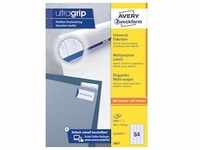 Avery Zweckform 3667 Universal-Etiketten, A4 mit ultragrip, 48,5 x 16,9 mm, 100